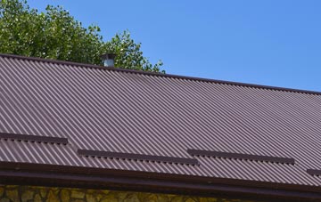 typical Five Houses corrugated roof uses