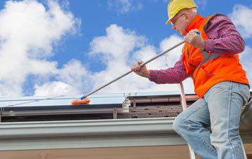 Five Houses soft wash roof cleaning